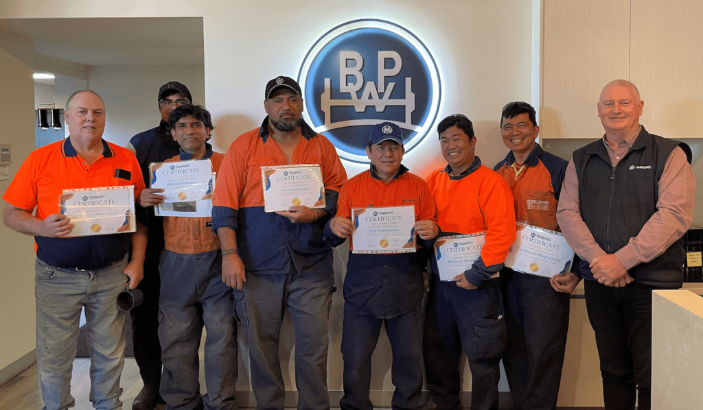BPW Transpec welding team pass with flying colours - Trailer Magazine