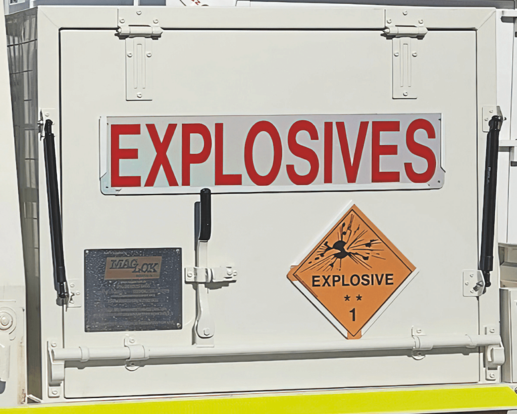 Explosive storage solutions rely on UES Hardware - Trailer Magazine