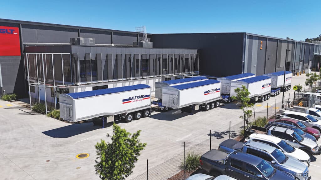 Daltrans Bulk Haulage deploys milestone AB-triple road trains - Trailer ...
