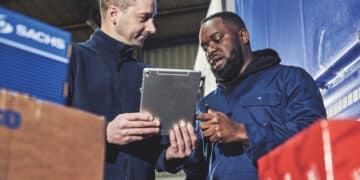 ZF [pro]Service network is a next-generation workshop concept designed to prepare businesses for the future, while supporting the entire ZF product portfolio. Image: ZF.