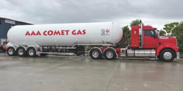 AAA Comet Gas’ new liquefied petroleum gas tanker. Image: AAA Comet Gas.
