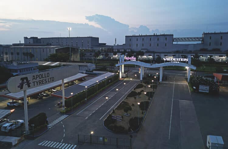 Apollo Tyres’ Indian facility. Image: Treadcare.