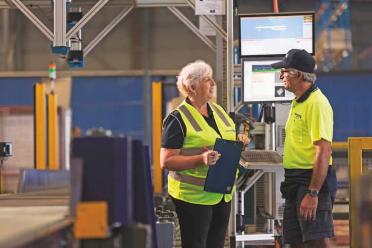 Employees have access to a range of health options and guidance, helping reduce the fear often associated with medical checks. Image: Followmont Transport.