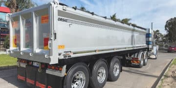 A Gorski tipper with JOST axles fitted. 
Image: JOST Australia.