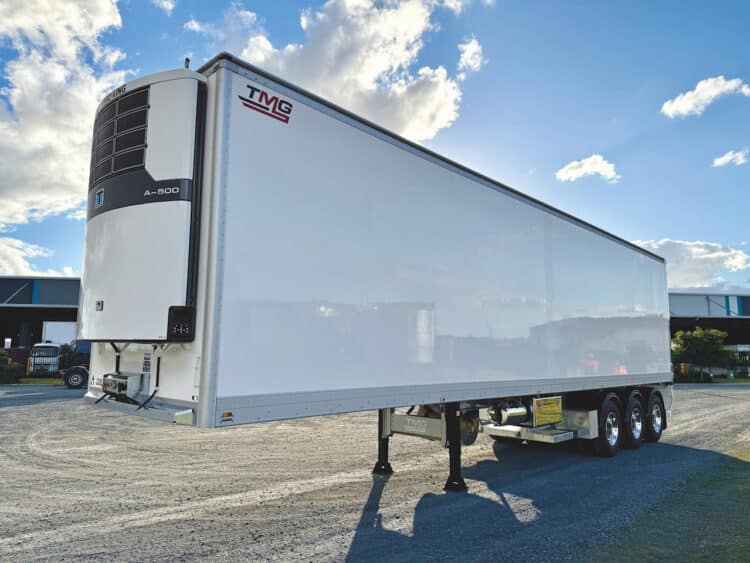 Trailer Manufacturing Group’s Ice Vault refrigerated trailer. Image: TMG.
