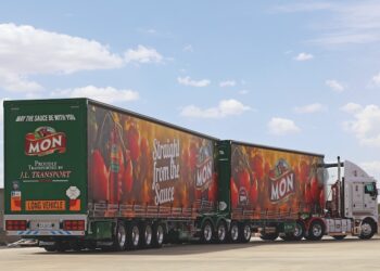 JL Transport’s new B-double. Image: JL Transport.