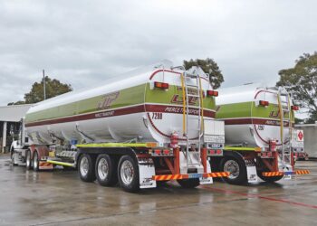 Two of the three new Hockney & Co tankers. Image: Holmwood Highgate.