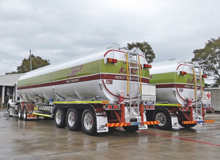 Two of the three new Hockney & Co tankers. Image: Holmwood Highgate.