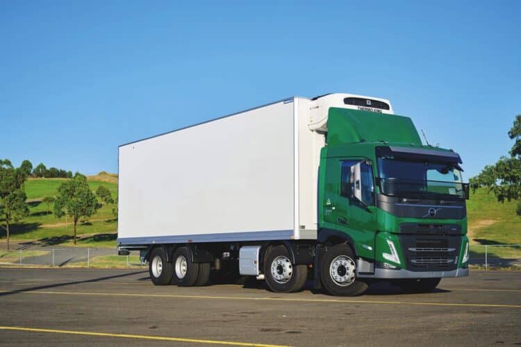 Thermaxx truck bodies guarantee leading thermal efficiency and durability. Image: Transport Refrigeration Services.