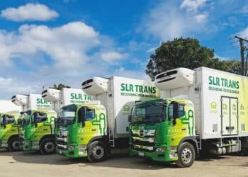 A portion of SLR Trans’ Cooler fleet.
Image: SLR Trans.