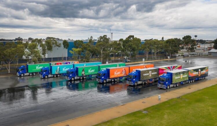 Image: Visy Logistics.