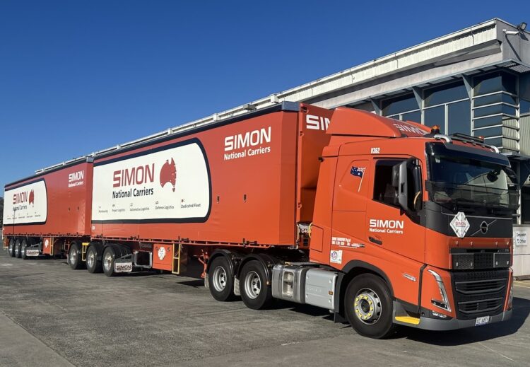 Simon National Carriers deploys new PBS Super B-doubles